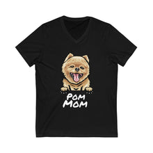 Load image into Gallery viewer, Pom Mom V-Neck Tee
