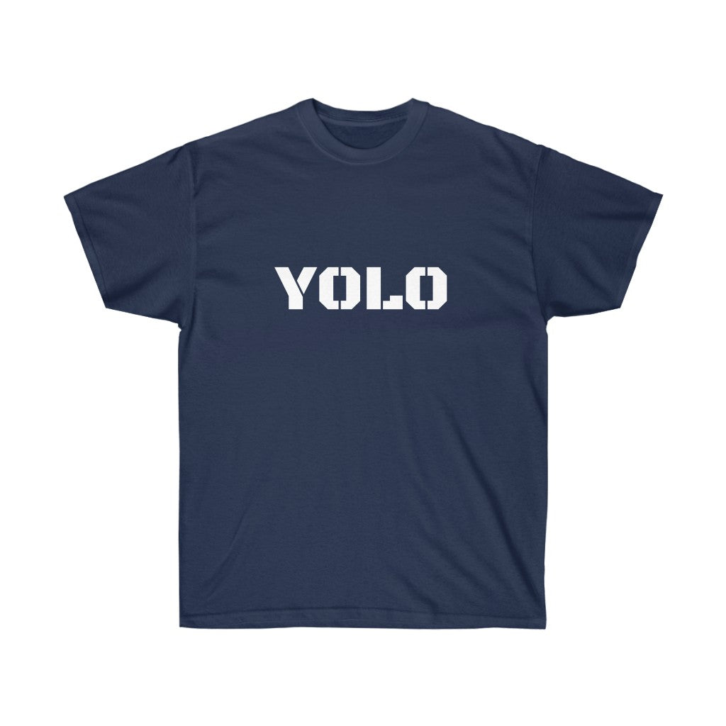 YOLO Crew Neck Tee