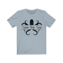 Load image into Gallery viewer, Save the Sea Octopus Jersey Tee
