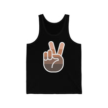 Load image into Gallery viewer, Equality Peace Sign Jersey Tank
