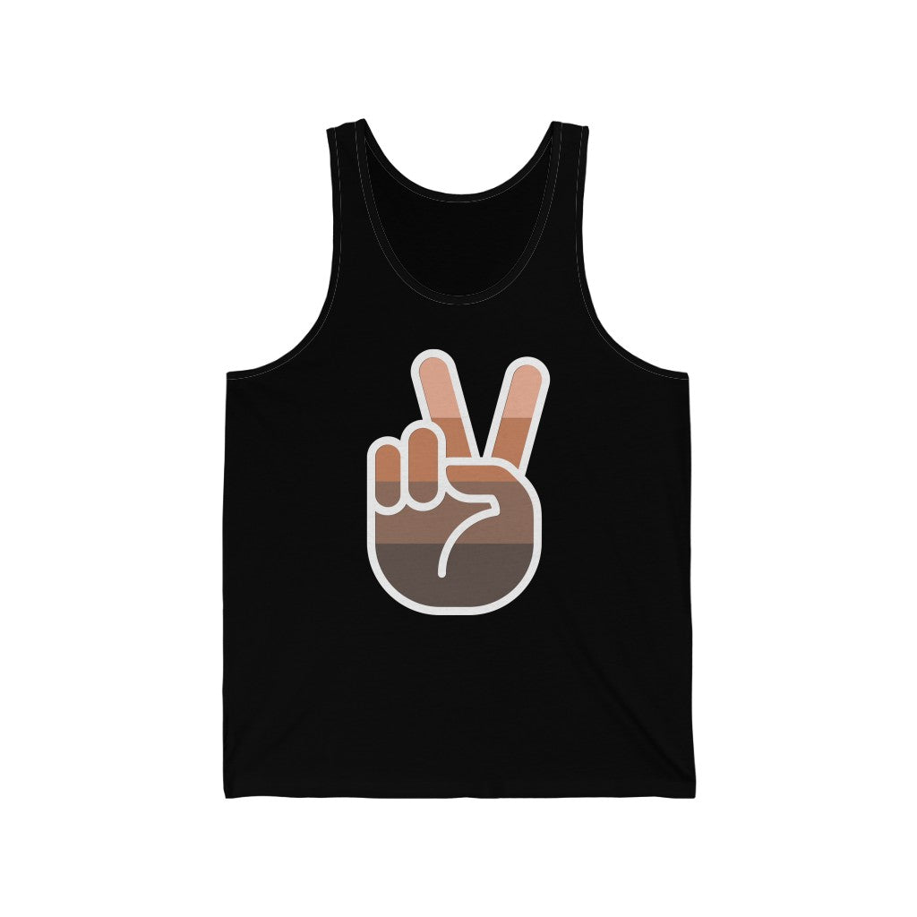 Equality Peace Sign Jersey Tank