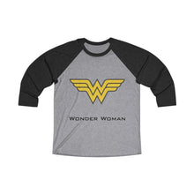 Load image into Gallery viewer, Wonder Woman Baseball Tee
