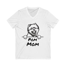 Load image into Gallery viewer, Pom Mom V-Neck Tee
