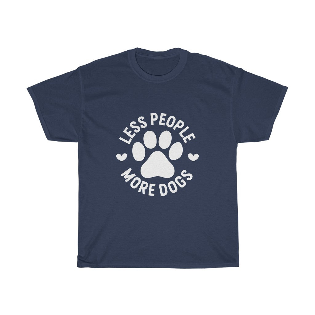 Less People More Dogs Tee