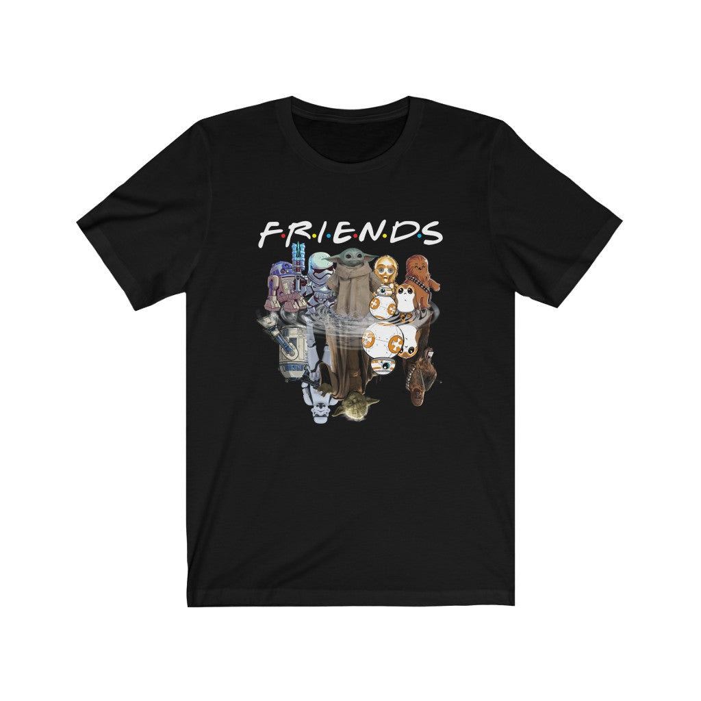 Star Wars Friends Unisex Jersey Short Sleeve Tee