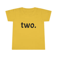 Load image into Gallery viewer, Second Birthday Toddler Tee
