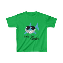 Load image into Gallery viewer, Save the Sharks Sunglasses Kids Tee
