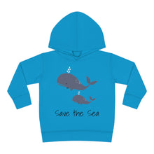 Load image into Gallery viewer, Save the Sea Whale Kids Hoodie
