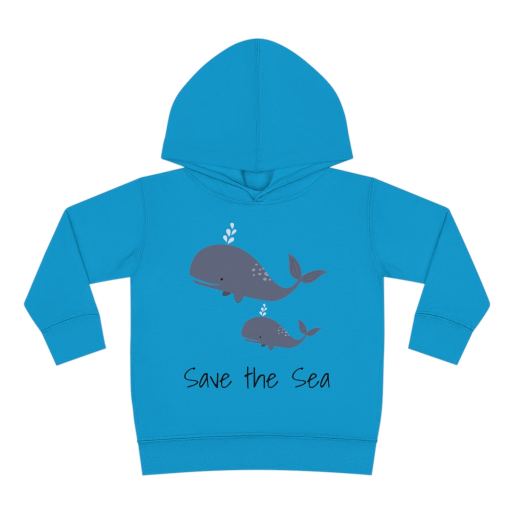 Save the Sea Whale Kids Hoodie