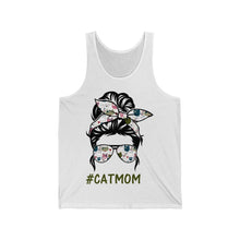 Load image into Gallery viewer, Cat Mom Jersey Tank
