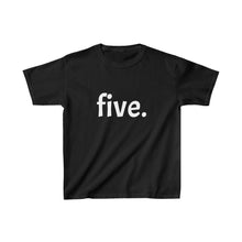Load image into Gallery viewer, Fifth Birthday Kids Tee
