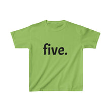 Load image into Gallery viewer, Fifth Birthday Kids Tee
