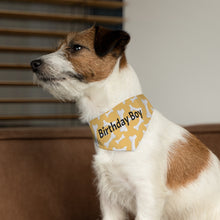 Load image into Gallery viewer, Birthday Boy Yellow Bones Bandana
