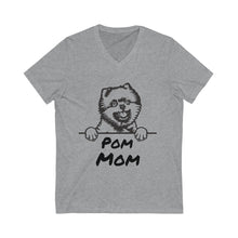 Load image into Gallery viewer, Pom Mom V-Neck Tee
