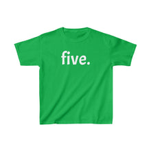 Load image into Gallery viewer, Fifth Birthday Kids Tee
