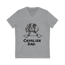 Load image into Gallery viewer, Cavalier Dad V-Neck Tee
