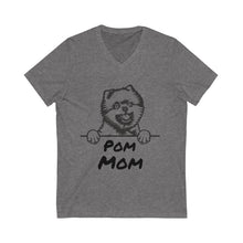 Load image into Gallery viewer, Pom Mom V-Neck Tee
