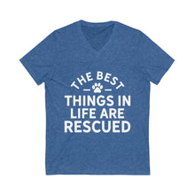 Load image into Gallery viewer, Rescue Dogs V-Neck Tee
