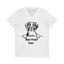 Load image into Gallery viewer, Brittany Dad V-Neck Tee
