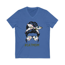 Load image into Gallery viewer, Cat Mom V-Neck Tee
