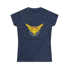 Load image into Gallery viewer, Captain Marvel Fitted Tee
