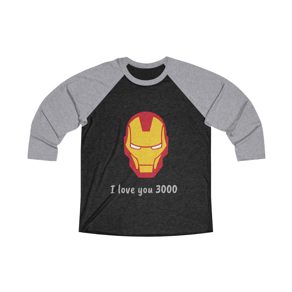Iron Man Baseball Tee