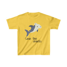 Load image into Gallery viewer, Save the Hammerhead Sharks Kids Tee
