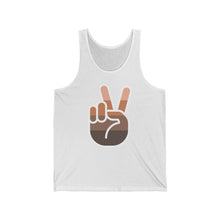 Load image into Gallery viewer, Equality Peace Sign Jersey Tank
