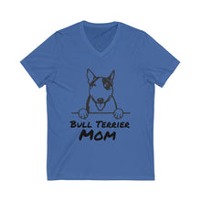 Load image into Gallery viewer, Bull Terrier Mom V-Neck Tee
