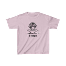 Load image into Gallery viewer, Beagle is My Brother Kids Tee
