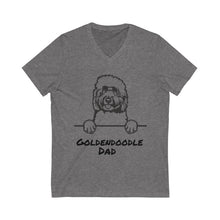 Load image into Gallery viewer, Goldendoodle Dad V-Neck Tee
