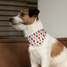 Load image into Gallery viewer, Colorful Paws Bandana
