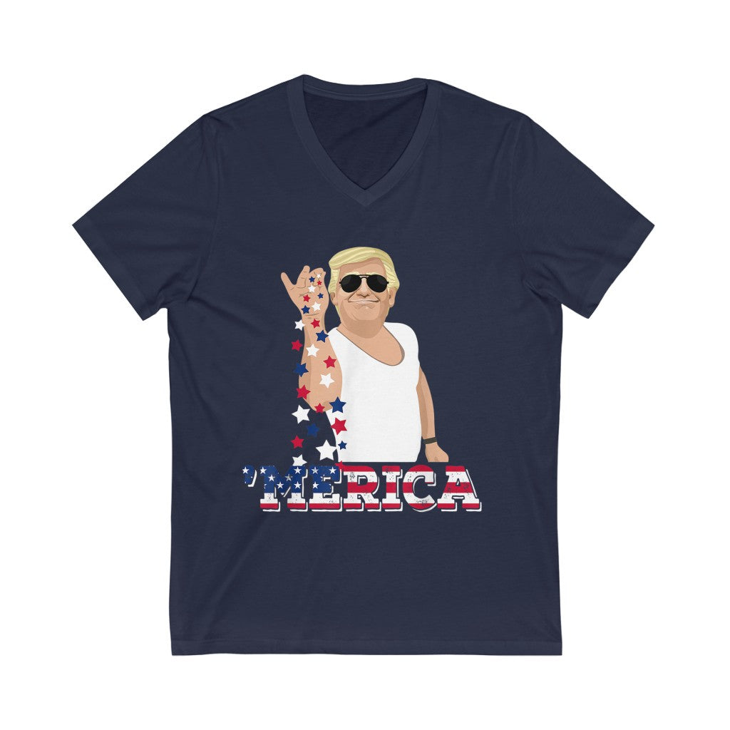 'Merica V-Neck Tee