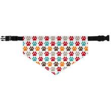 Load image into Gallery viewer, Colorful Paws Bandana
