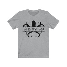 Load image into Gallery viewer, Save the Sea Octopus Jersey Tee
