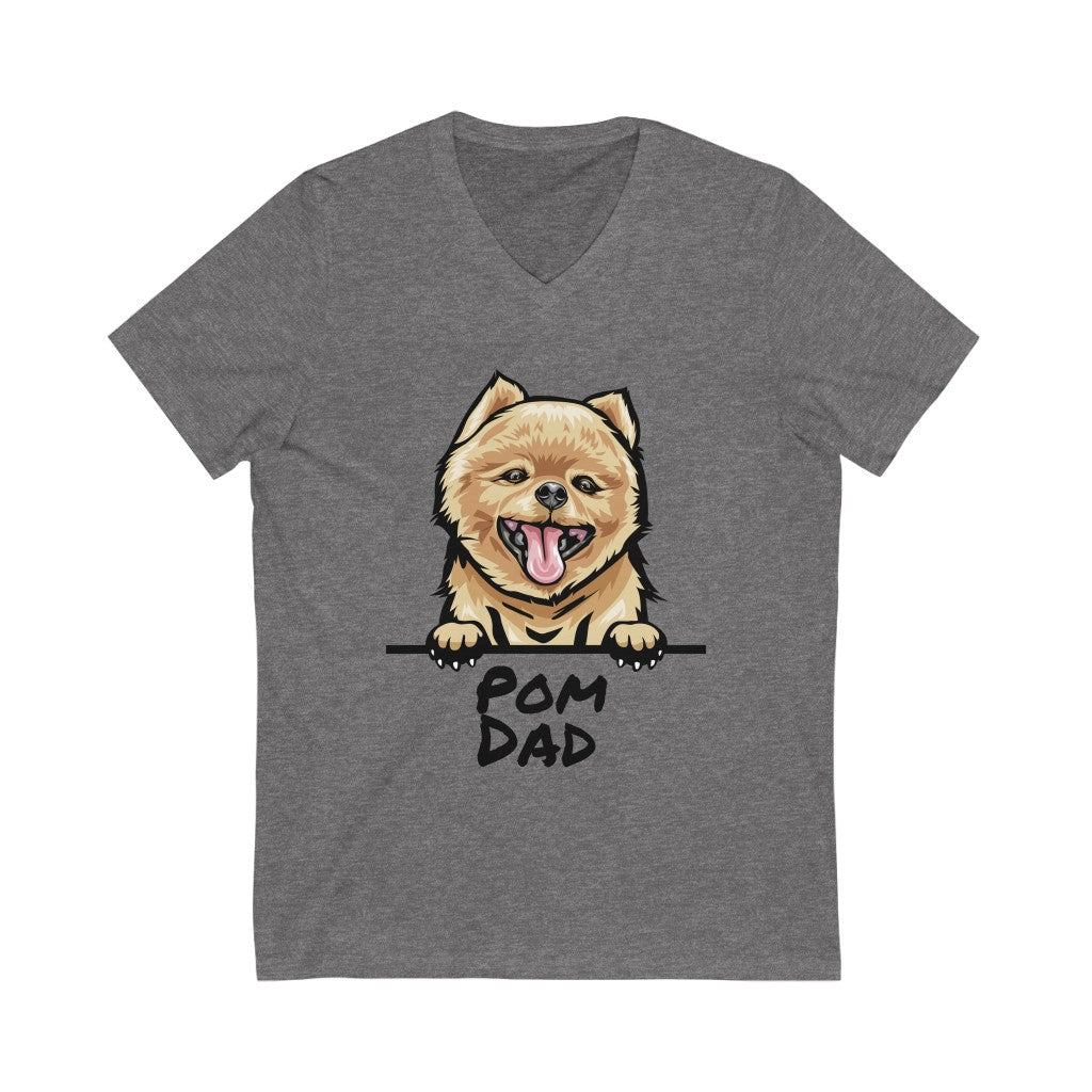 Pom Dad V-Neck Tee