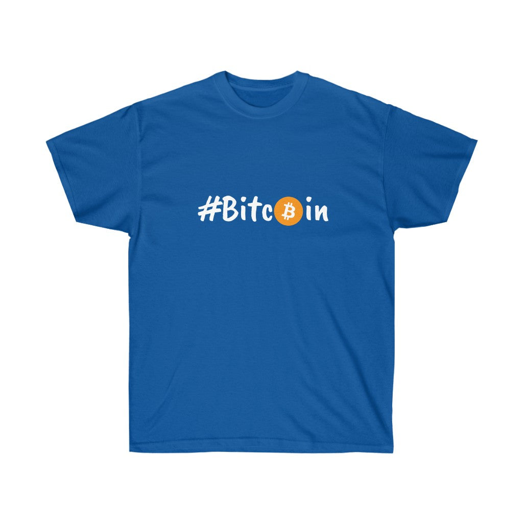 #Bitcoin Crew Neck Tee