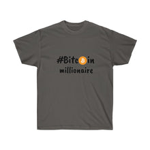 Load image into Gallery viewer, #Bitcoinmillionaire Crew Neck Tee
