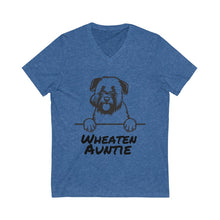 Load image into Gallery viewer, Wheaten Auntie V-Neck Tee
