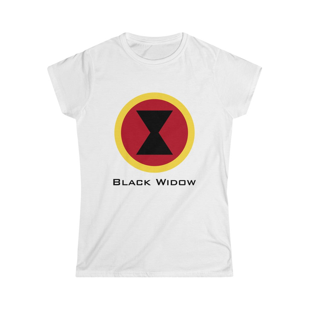 Black Widow Fitted Tee