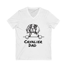 Load image into Gallery viewer, Cavalier Dad V-Neck Tee
