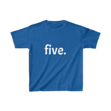 Load image into Gallery viewer, Fifth Birthday Kids Tee
