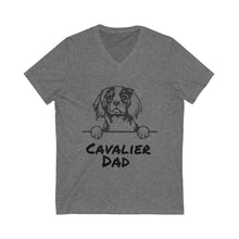 Load image into Gallery viewer, Cavalier Dad V-Neck Tee
