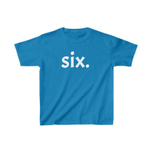 Load image into Gallery viewer, Sixth Birthday Kids Tee
