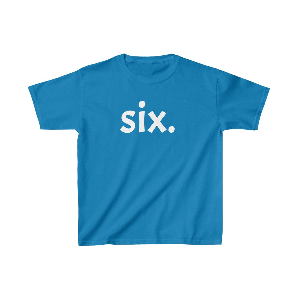 Sixth Birthday Kids Tee