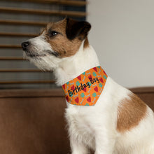 Load image into Gallery viewer, Birthday Boy Bones and Hearts Dog Bandana

