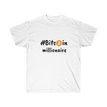 Load image into Gallery viewer, #Bitcoinmillionaire Crew Neck Tee
