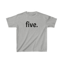 Load image into Gallery viewer, Fifth Birthday Kids Tee
