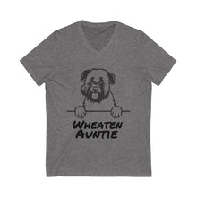 Load image into Gallery viewer, Wheaten Auntie V-Neck Tee
