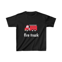 Load image into Gallery viewer, Fire Truck Kids Tee
